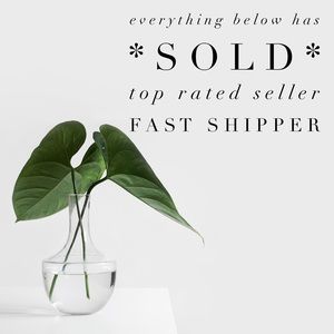 Everything below this image has SOLD